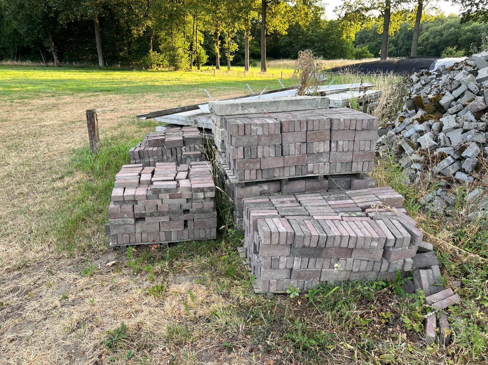 Oude strakke waaltjes, Ophalen, Zo goed als nieuw
