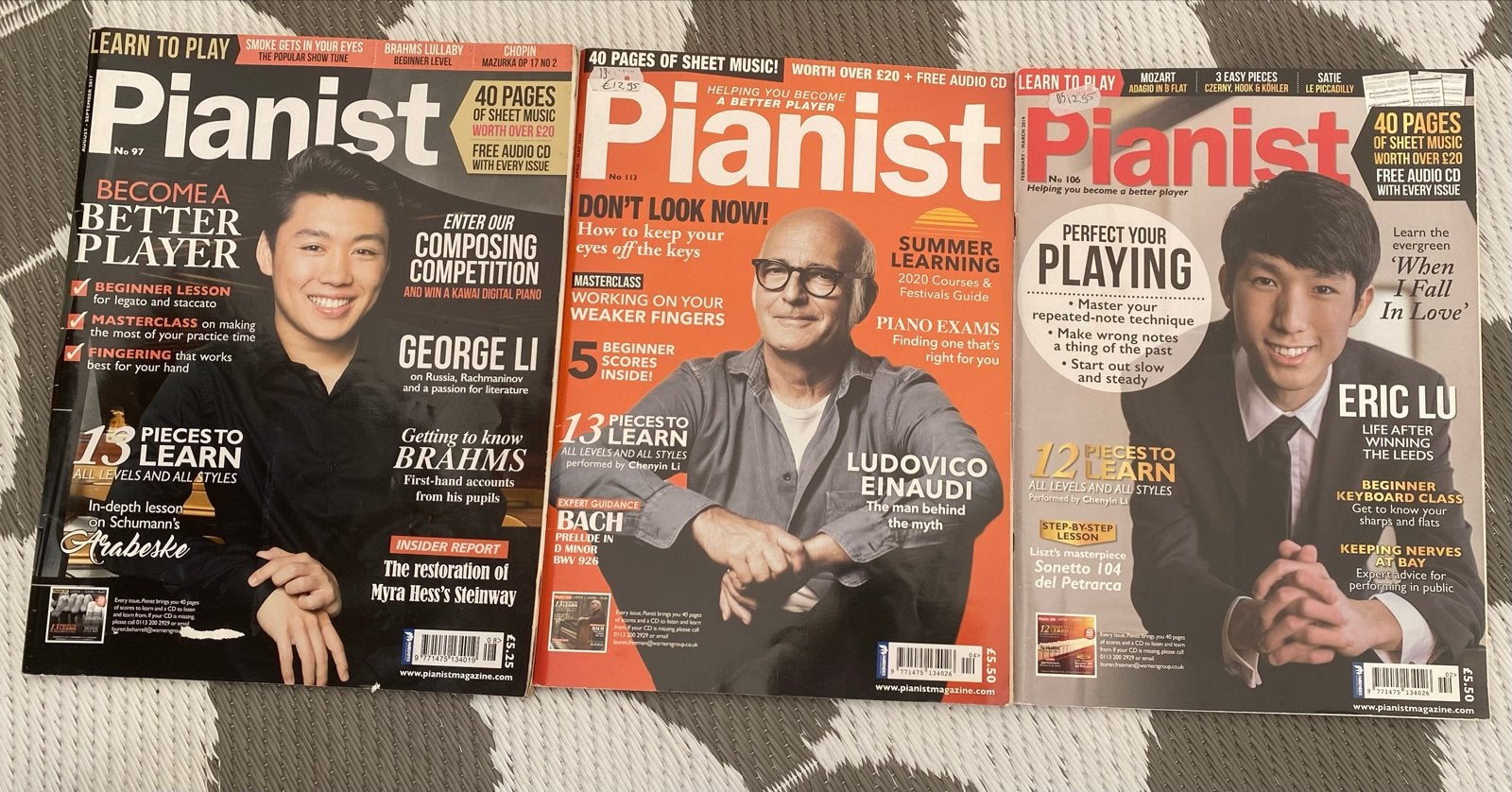 Pianist Magazine - Diverse Uitgaven (3 stuks), Ophalen of Verzenden, Gelezen, Muziek, Film of Tv