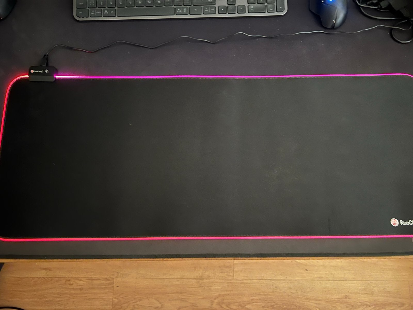Ruocherg RGB Gaming Muismat - Groot Formaat, Computers en Software, Ophalen, Gaming muismat, Zo goed als nieuw