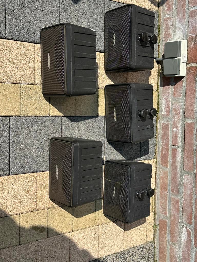 Set van 5 Bose luidsprekers, Gebruikt, Ophalen of Verzenden, 60 tot 120 watt, Bose