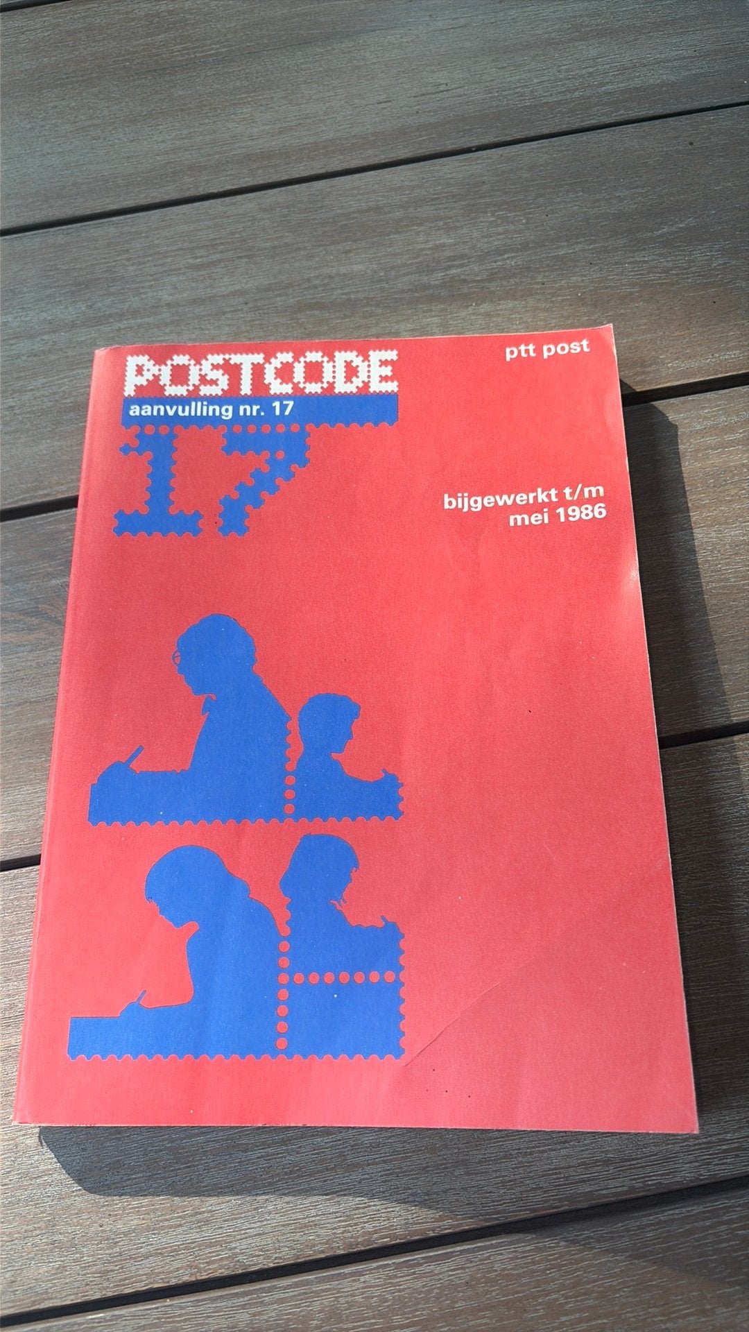 Aanvulling postcodeboek nr. 17 bijgewerkt t/m mei 1986, Ophalen of Verzenden, Gelezen, Overige typen