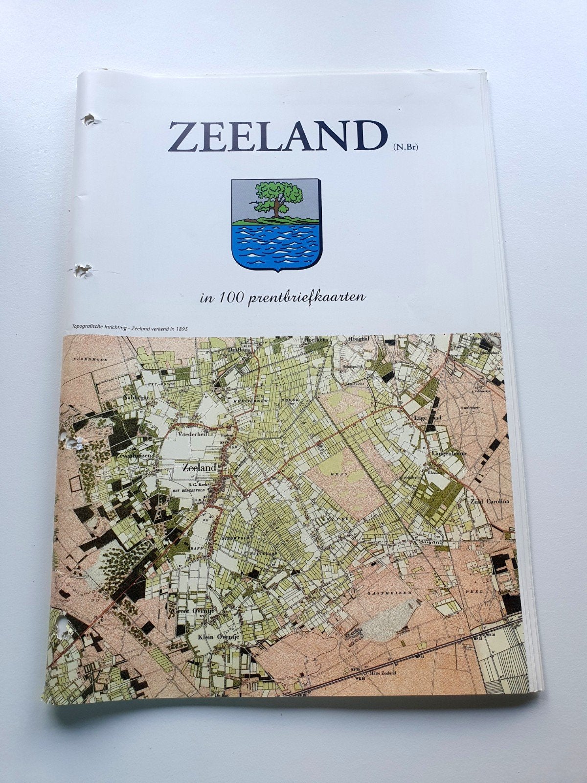 Zeeland (N.Br.) in 100 prentbriefkaarten / ansichtkaarten, Boeken, Ophalen of Verzenden, 20e eeuw of later, Gelezen, Diverse auteurs