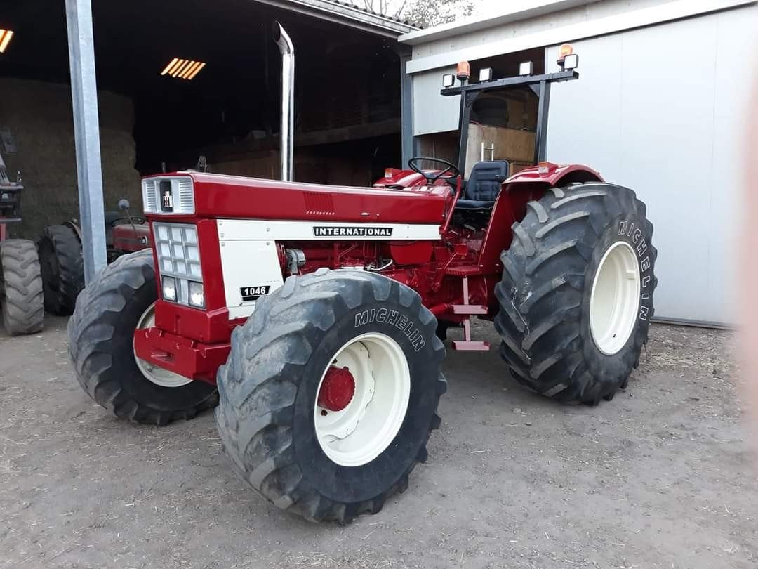 International 1046 Oldtimer Tractor, Ophalen, 80 tot 120 Pk, Oldtimer, Case IH