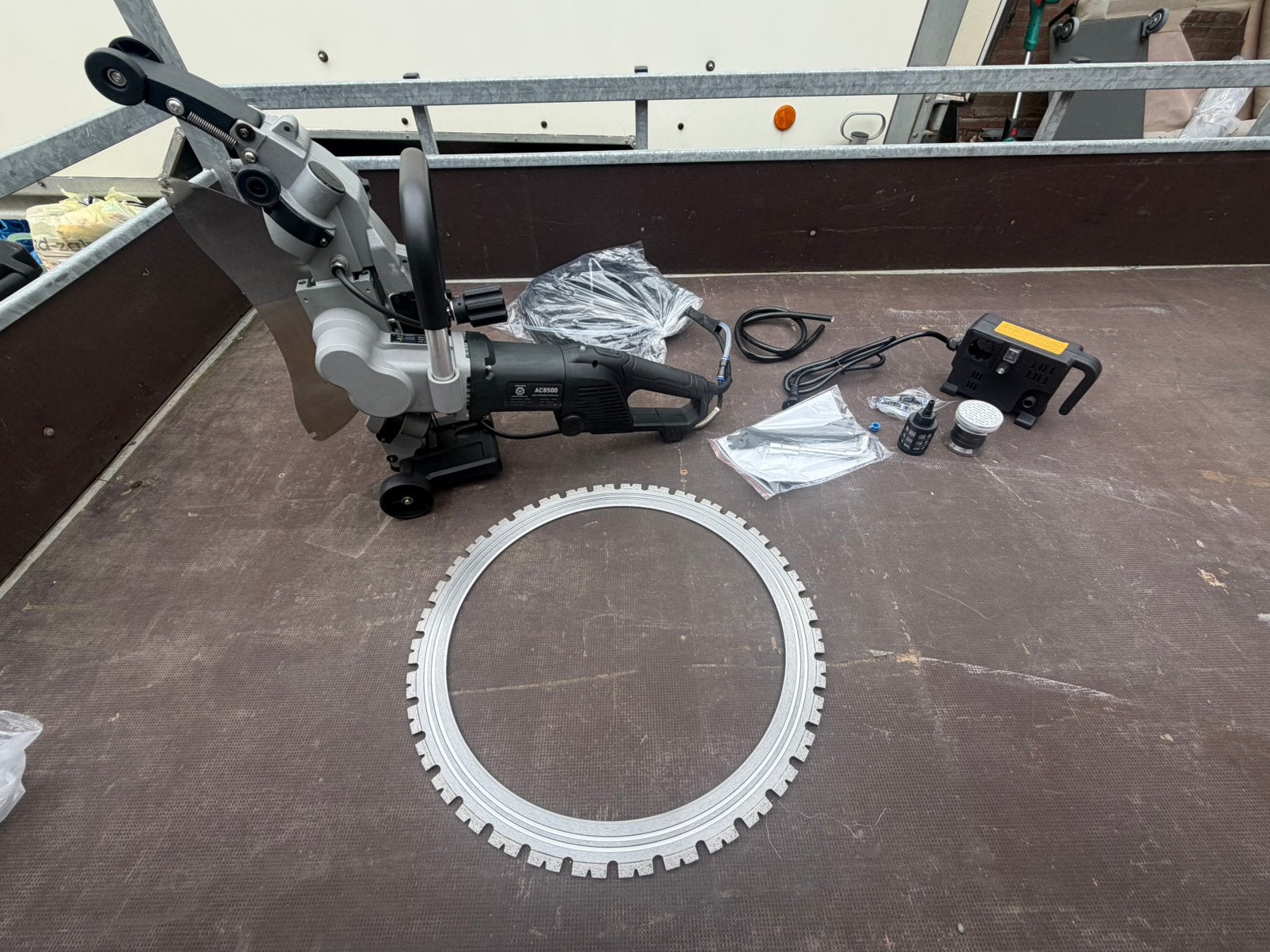 Nieuwe ringzaag 500MM - 39CM zaagdiepte, Doe-het-zelf en Verbouw, Gereedschap | Zaagmachines, Cirkelzaag, 70 mm of meer, Nieuw