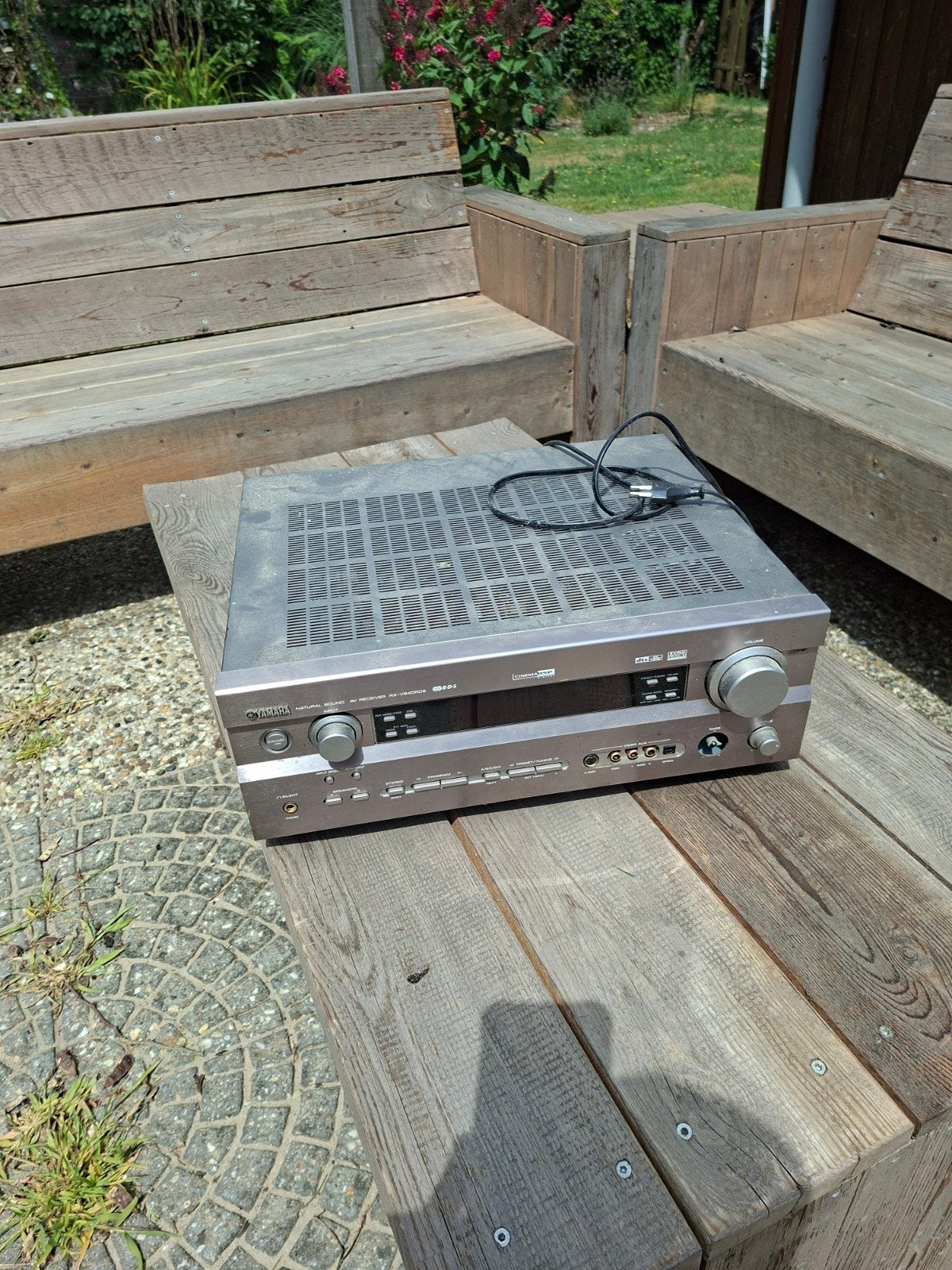 Yamaha receiver/versteker 320watt defect, Ophalen, Niet werkend, Overige typen