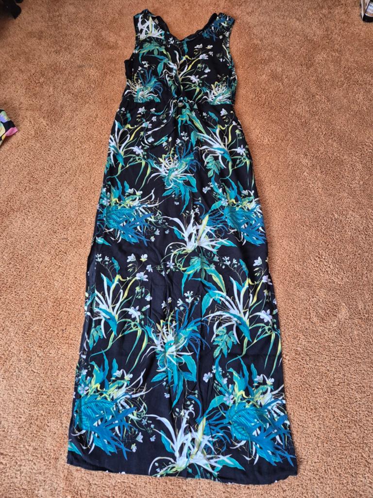 ONLY maxi jurk met bloemenprint, Kleding | Dames, Ophalen of Verzenden, Nieuw, Maat 38/40 (M), Onder de knie