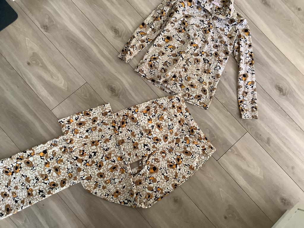 Studio Anneloes travelstof set net jumpsuit broek S top M, Ophalen of Verzenden, Zo goed als nieuw, Maat 36 (S), Lang