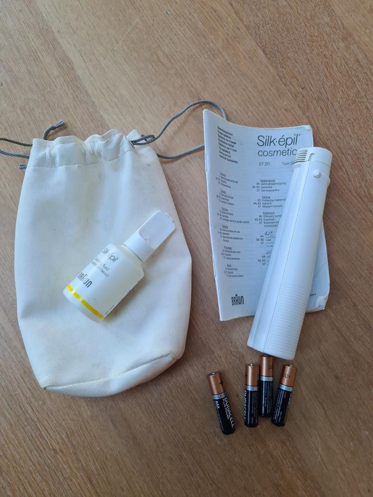 Braun Silk-epil EF20, Ophalen of Verzenden, Gebruikt, Scheren en Epileren