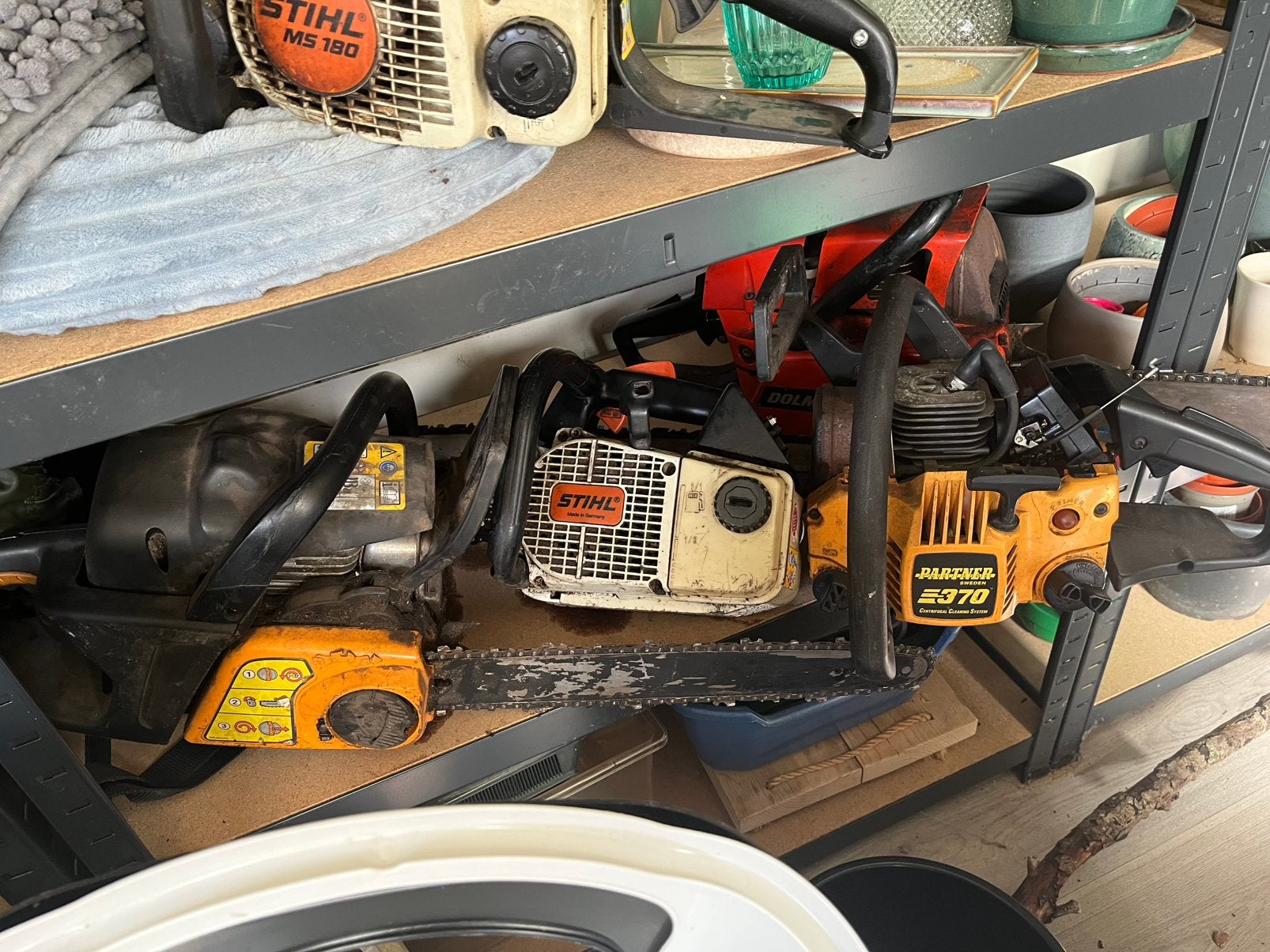 5 kettingzagen werking onbekent, Ophalen of Verzenden, Benzine