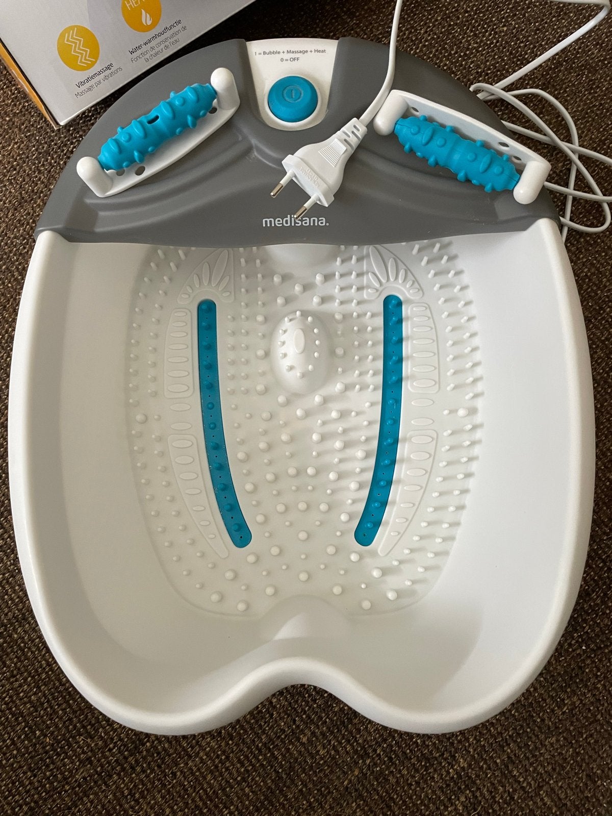 Medisana Voetbubbelbad FS 350 - Zo goed als nieuw, Ophalen, Zo goed als nieuw, Lichaamsverzorging