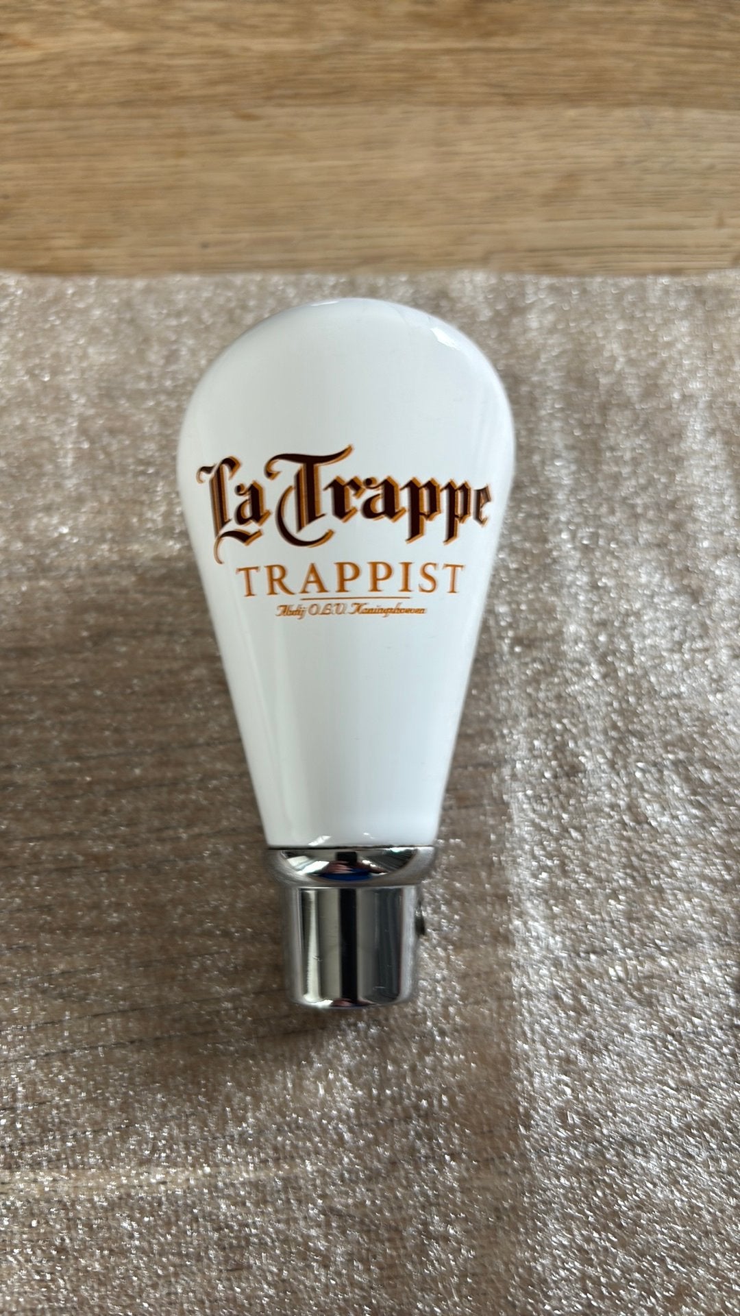 Taphendel La Trappe (oude versie), Ophalen of Verzenden, Zo goed als nieuw, Flesje(s), La Trappe