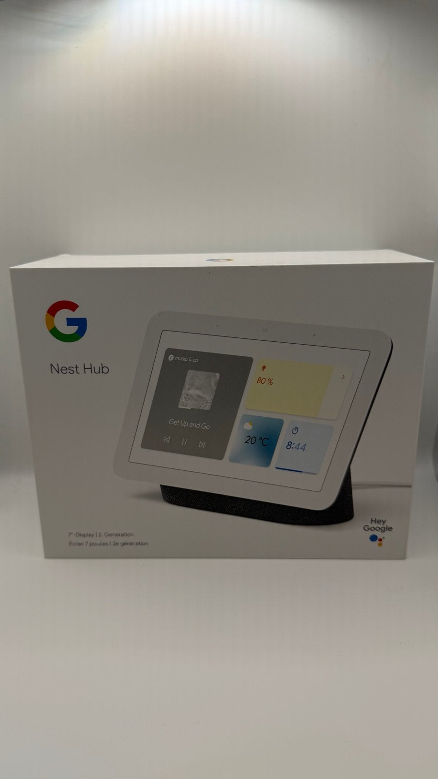 Google Nest Hub (2e generatie) - Zo goed als nieuw, Ophalen of Verzenden, Zo goed als nieuw