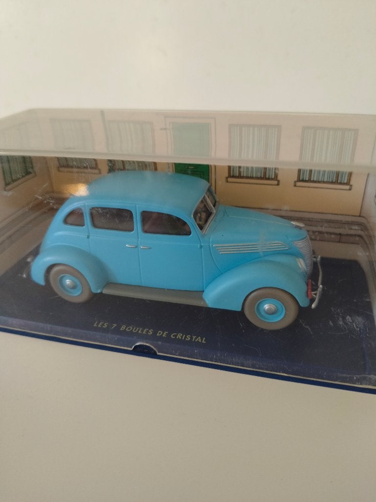 Schaalmodel 1:24 Kuifje 7 kristallen bollen Taxi, Ophalen, Gebruikt, Auto, Overige merken