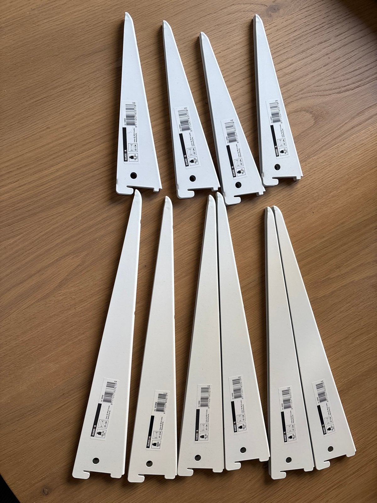 Handson dubbele plankdragers 22 cm en 37 cm, Ophalen of Verzenden, Nieuw