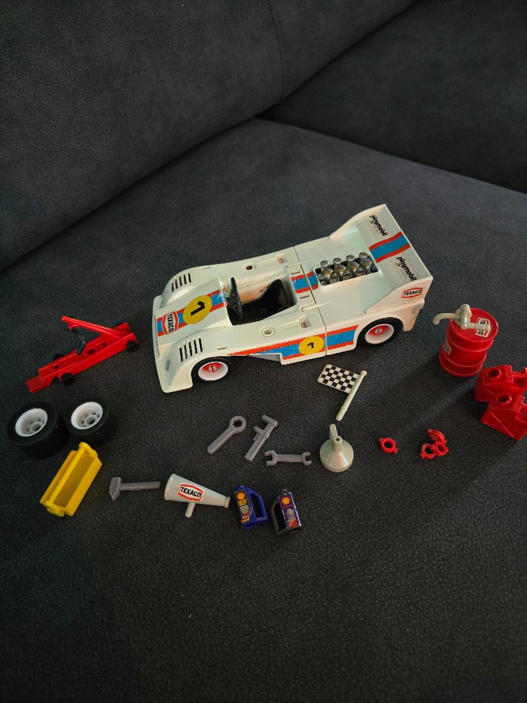 Playmobil racewagen, Kinderen en Baby's, Speelgoed | Playmobil, Ophalen of Verzenden, Gebruikt, Los playmobil