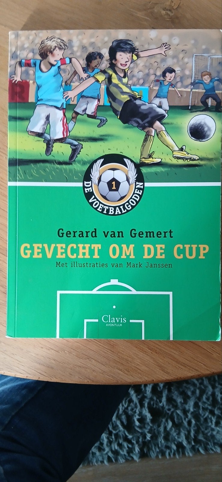 Gerard Van Gemert - Gevecht om de cup, Ophalen, Fictie algemeen, Zo goed als nieuw, Gerard Van Gemert