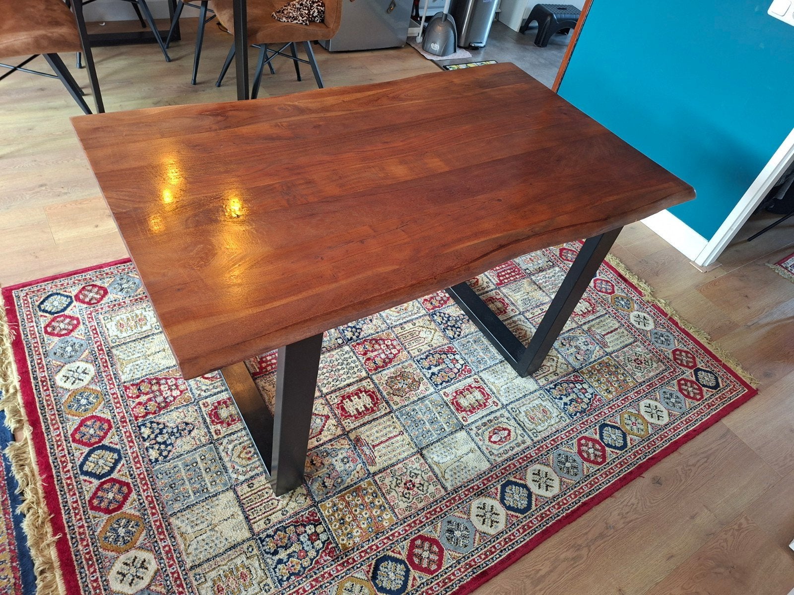 eettafel, Ophalen, Rechthoekig, 100 tot 150 cm, 50 tot 100 cm