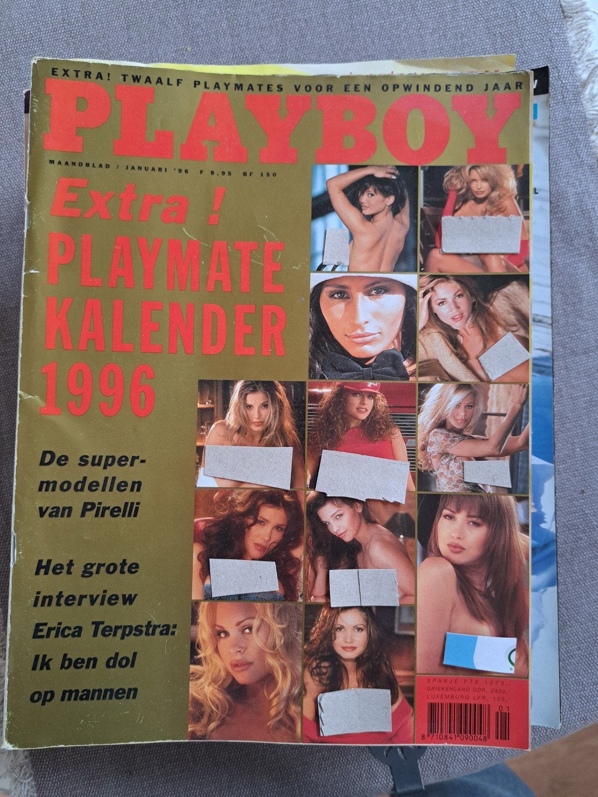 Vintage Playboy Januari 1996 inclusief de kalender, Ophalen of Verzenden, Zo goed als nieuw, Lichaam en Geest
