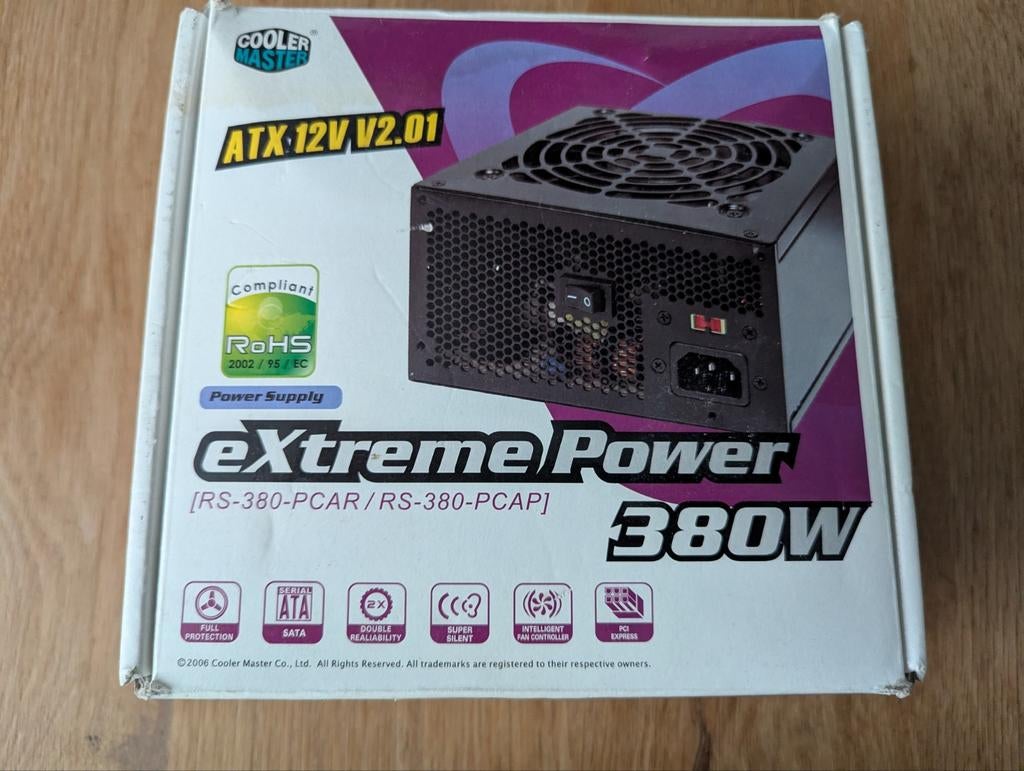 Cooler Master eXtreme Power 380W voeding, Ophalen of Verzenden