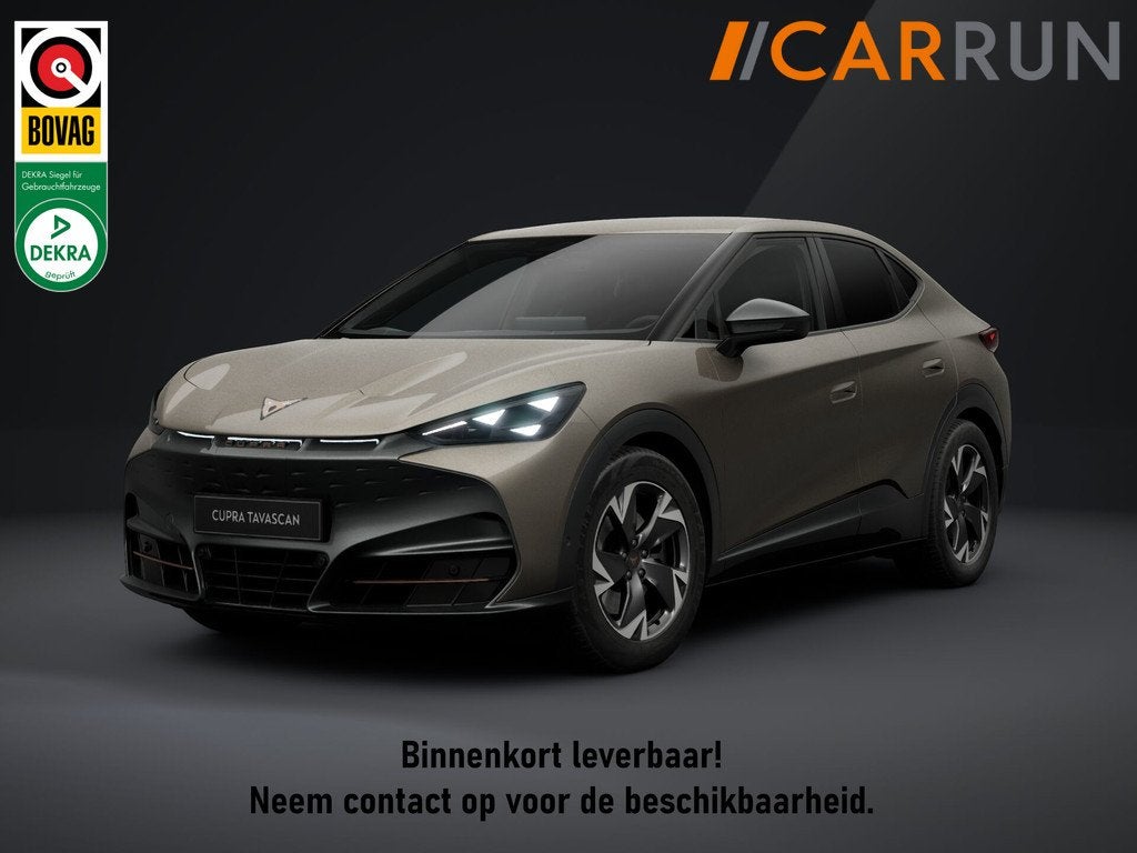 CUPRA Tavascan 77 kWh | Nieuw! | Winter-Pack | Warmtepomp |, Auto's, Cupra, Automaat, Achterwielaandrijving, Gebruikt, Zwart