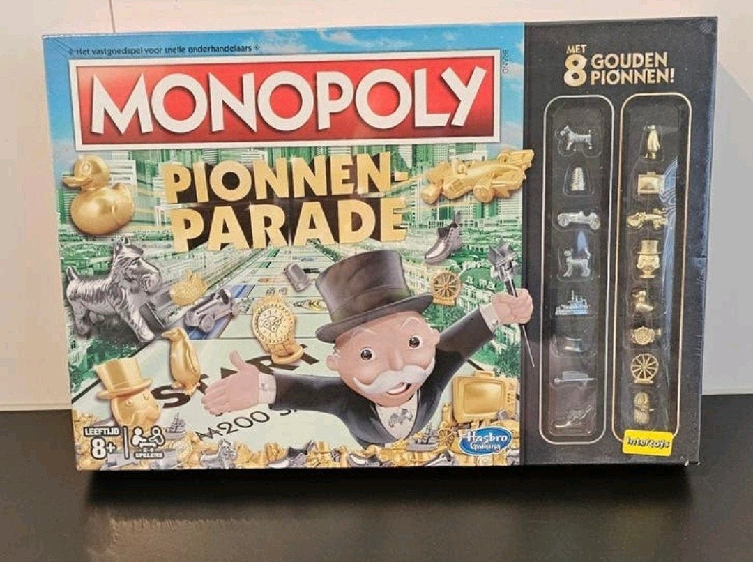 Monopoly PionnenParade gesealed!, Drie of vier spelers, Ophalen, Nieuw, Hasbro