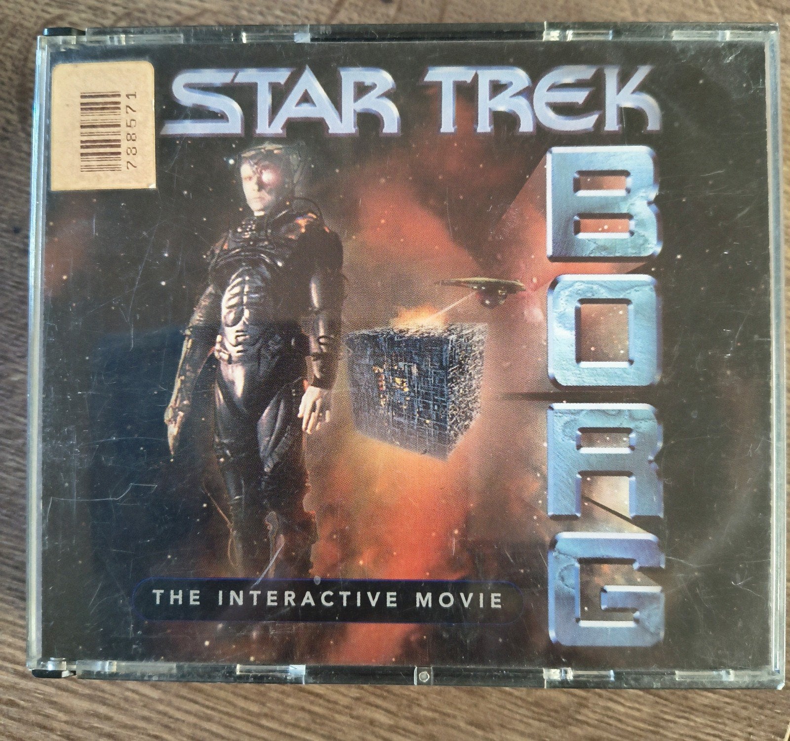 Star Trek BORG Interact. game/film Win95 (1996), Overige genres, 1 speler, Ophalen of Verzenden, Zo goed als nieuw