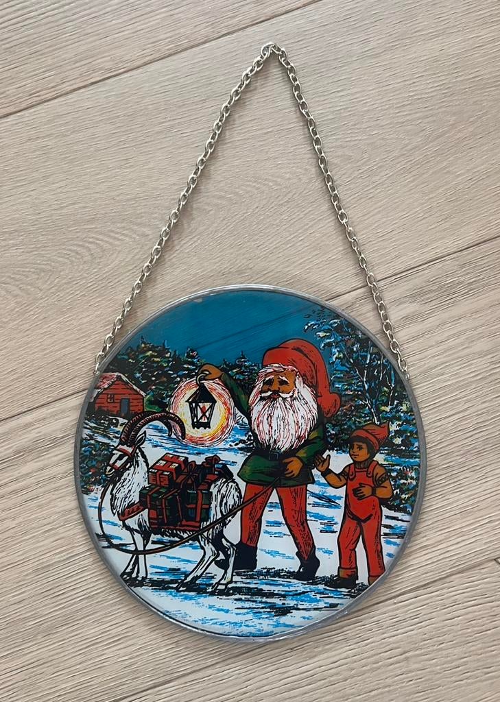 Vintage Scandinavische raamhanger…kerstdecoratie, Diversen, Ophalen of Verzenden, Zo goed als nieuw