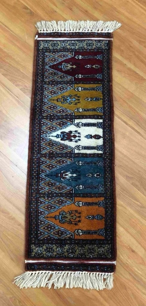 Oriëntaals tapijt loper 90/30 cm, Blauw, Zo goed als nieuw, Mon Plaisir 19, Etten-Leur, Netherlands, DJT De Juiste Toon