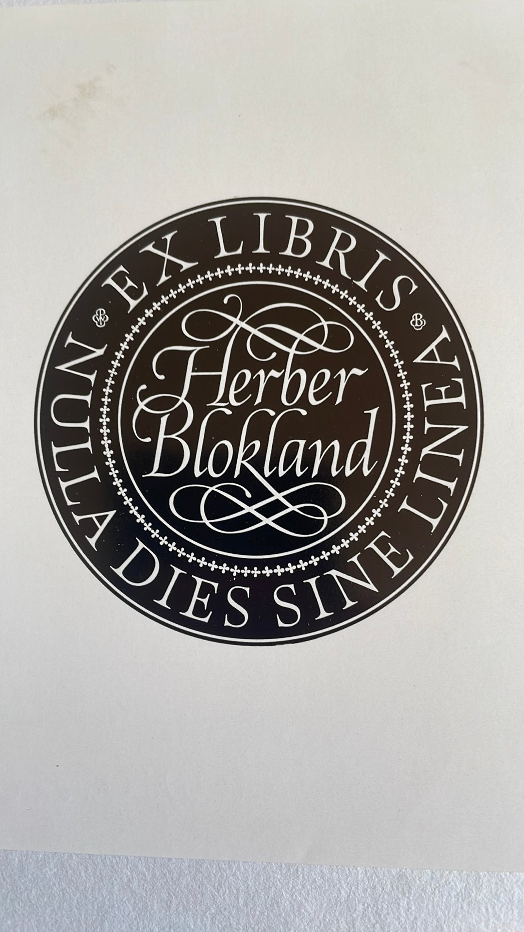 Exlibris Pieter Wetselaar, Ophalen of Verzenden