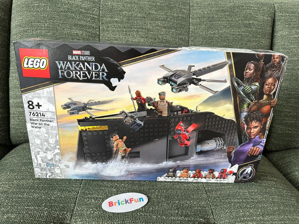 Lego 76214 Black Panther: Oorlog op het water. Nieuw!, Kinderen en Baby's, Speelgoed | Duplo en Lego, Ophalen of Verzenden, Nieuw