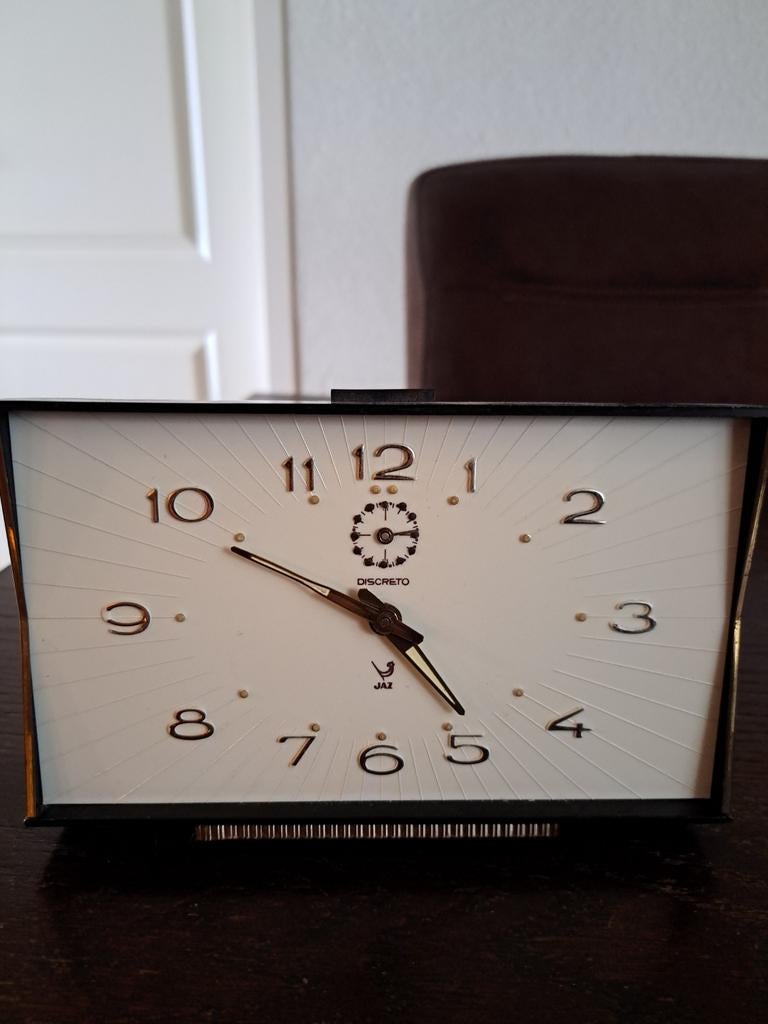 Vintage JAZ Discreto wekker, Ophalen