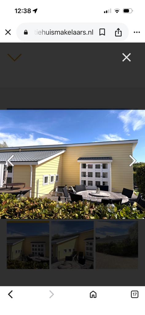 Vakantiehuis zeeland te koop chalet nr 120, Bemiddelingsbureau, Overige typen, Zeeland, Recreatiepark