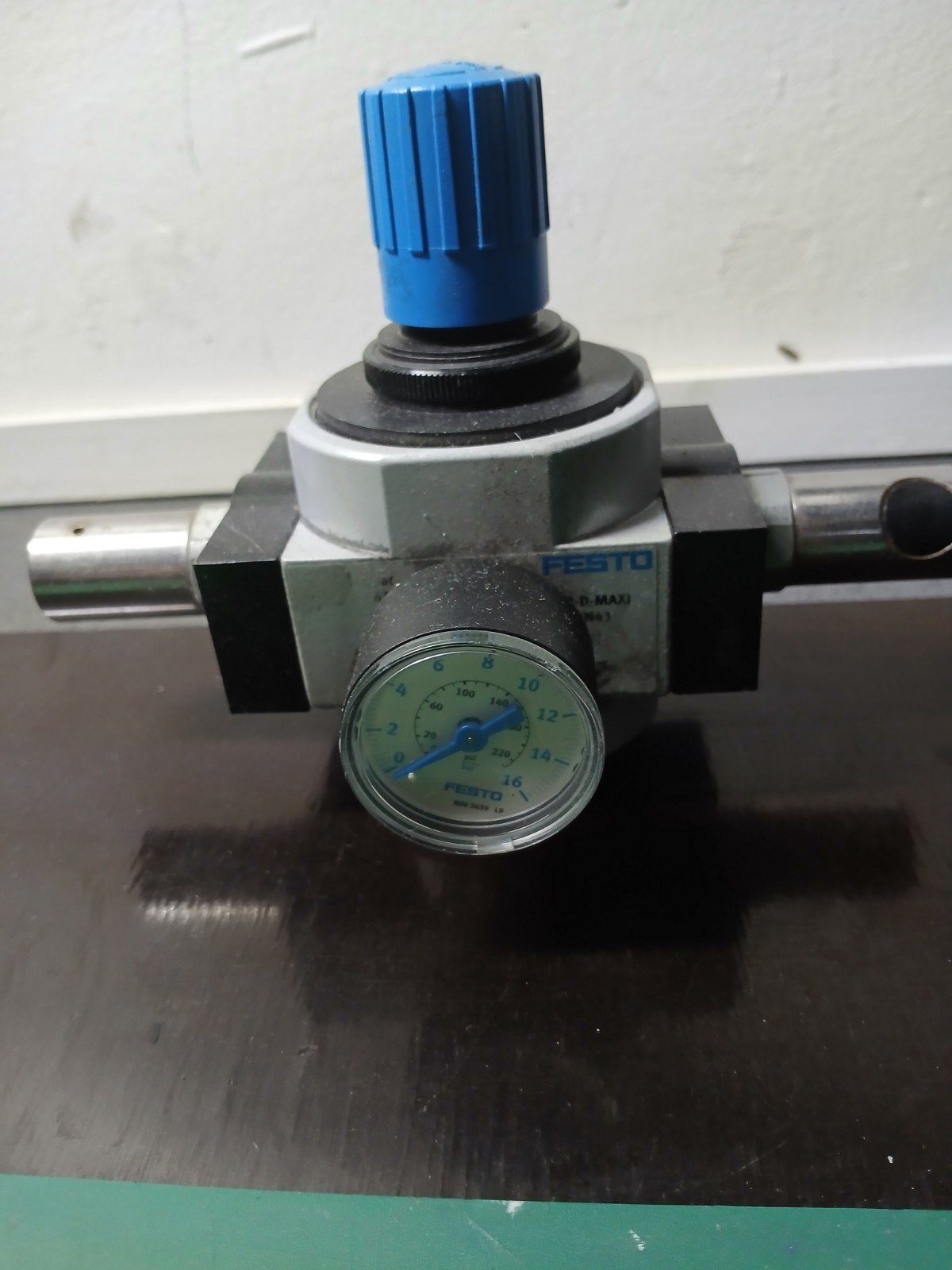 Festo D-MAXI Drukregelaar met Manometer, Doe-het-zelf en Verbouw, Ophalen of Verzenden