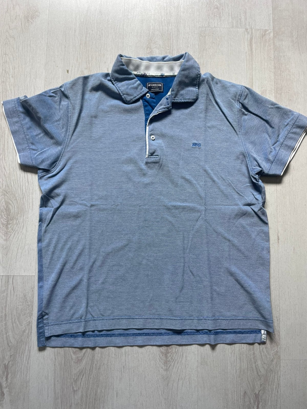 McGregor Polo Maat M, Ophalen of Verzenden, Zo goed als nieuw, Maat 48/50 (M), Blauw