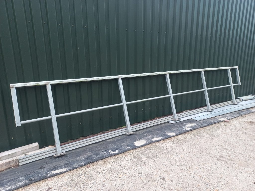 Kunstof railingen / leuningen / Balustrade, Ophalen, Gebruikt, Overige materialen, 20 tot 50 mm