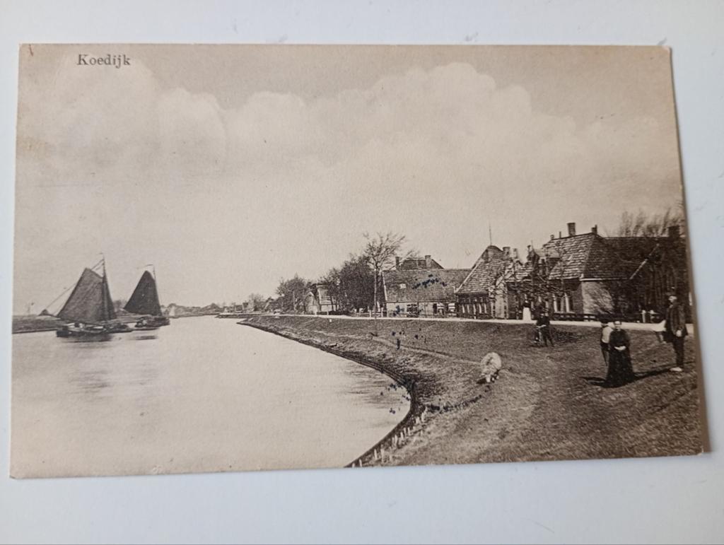 Koedijk bij Alkmaar 1913, Ophalen of Verzenden, Voor 1920, Gelopen, Noord-Holland