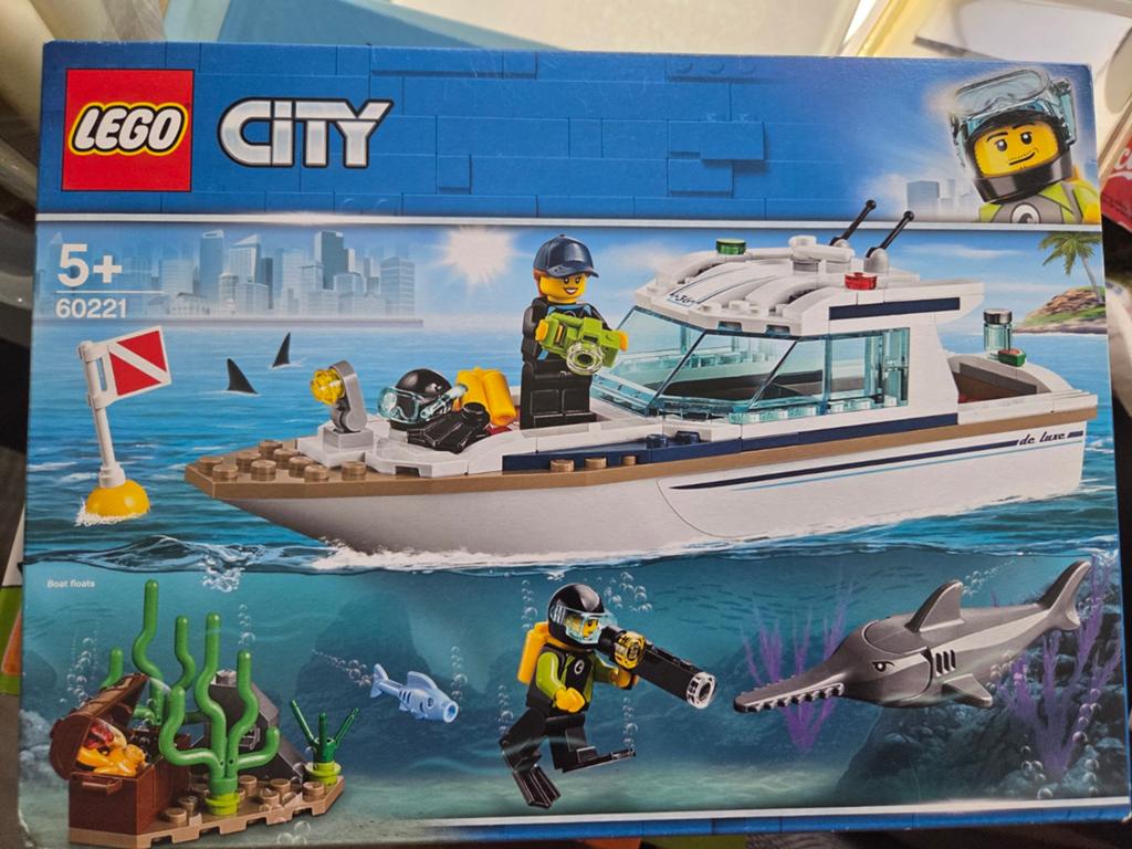 LEGO City 60221 Duikjacht - Nieuw in doos, Ophalen of Verzenden, Nieuw, Overige merken