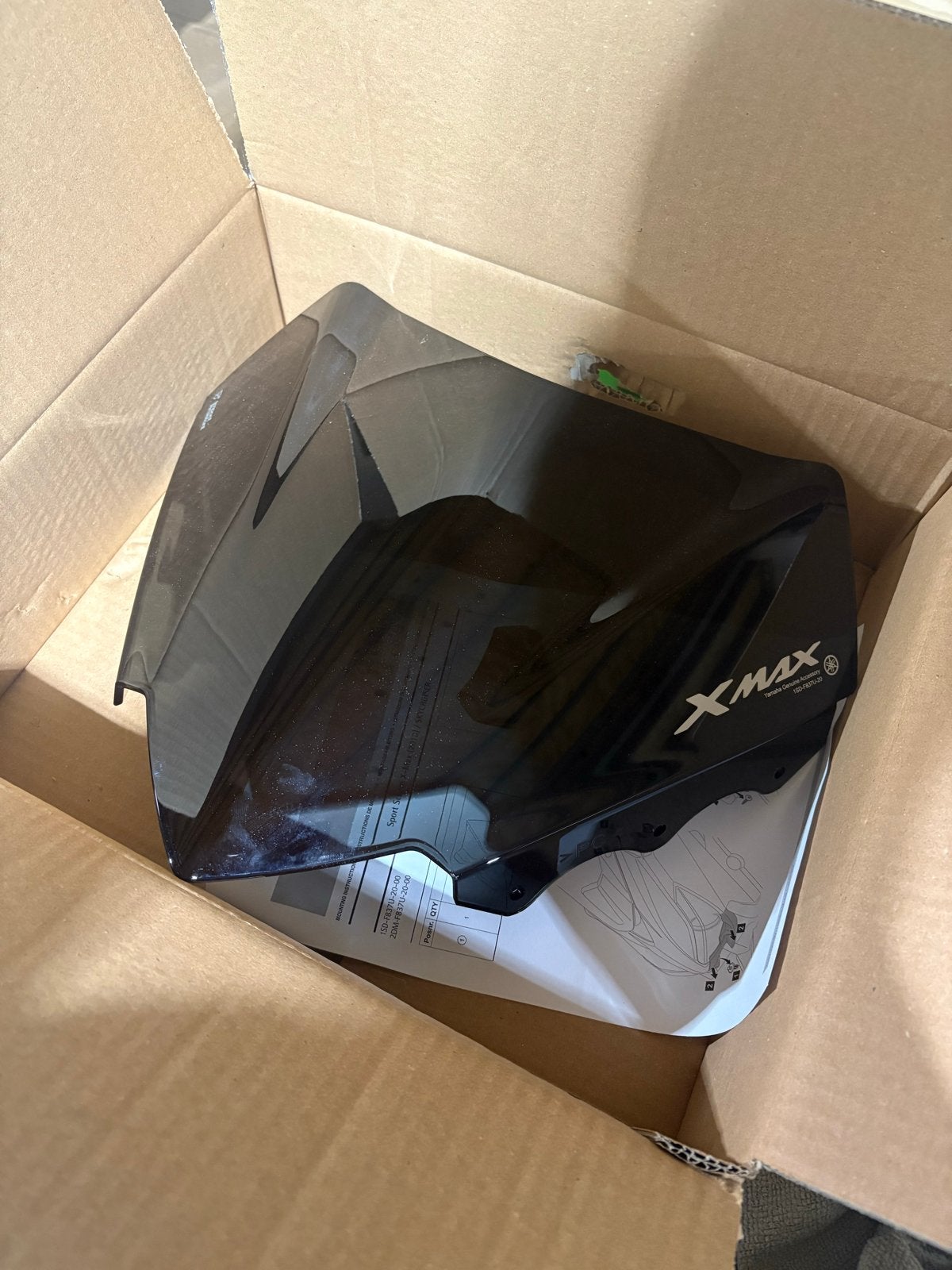 Yamaha XMAX 125/250/400 Origineel Windscherm - Nieuw in Doos, Motoren, Ophalen of Verzenden, Nieuw