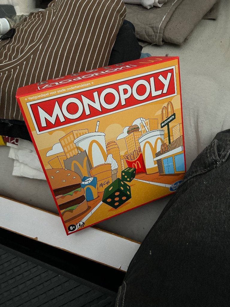 McDonald's Monopoly Personeelseditie, Vijf spelers of meer, Ophalen, Nieuw, McDonald's