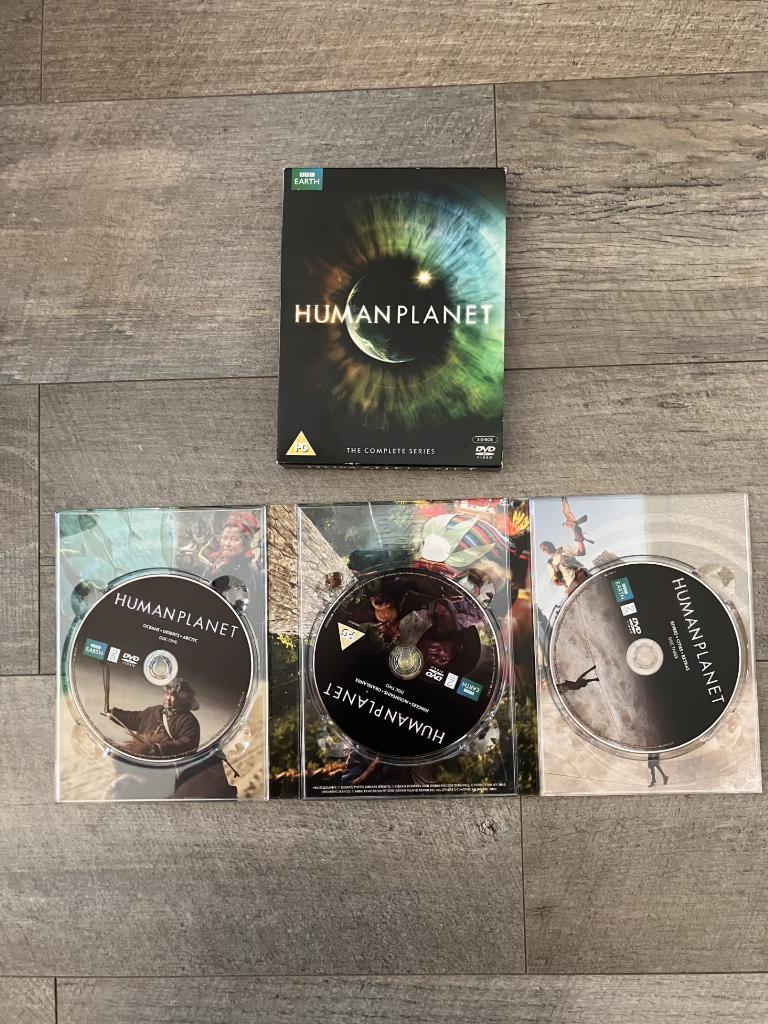 Human Planet: 3 DVD's (NIEUW): Engels, Alle leeftijden, Boxset, Natuur, Ophalen of Verzenden