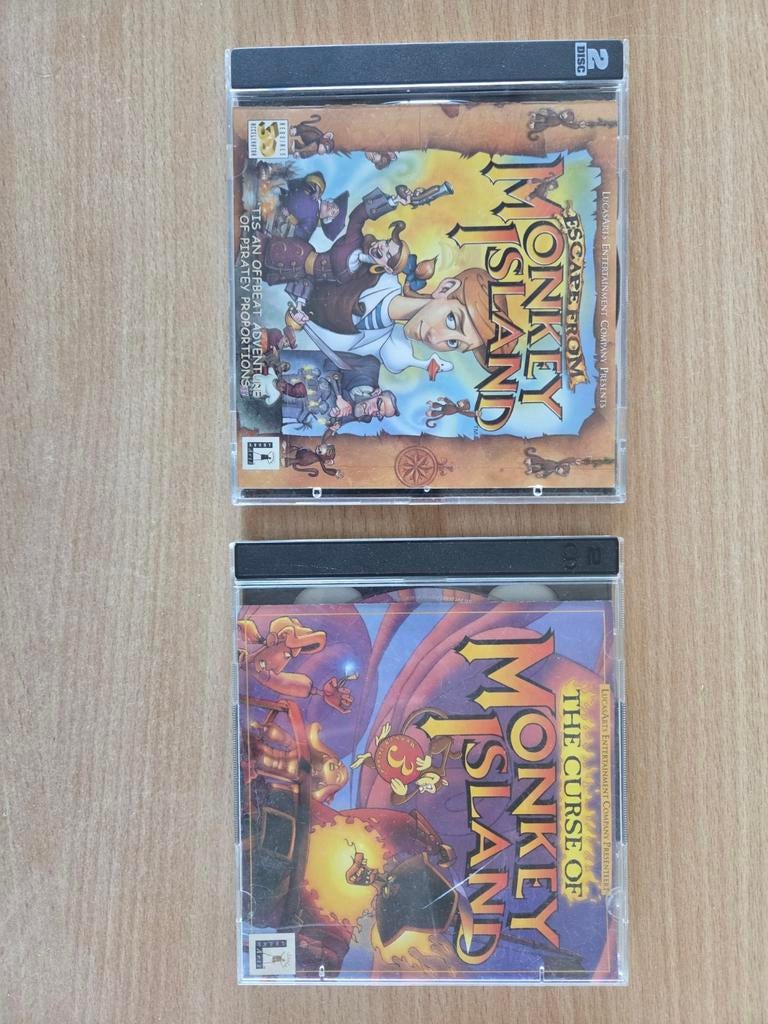 The Curse of Monkey Island & Escape from Monkey Island, Avontuur en Actie, 1 speler, Ophalen of Verzenden, Zo goed als nieuw