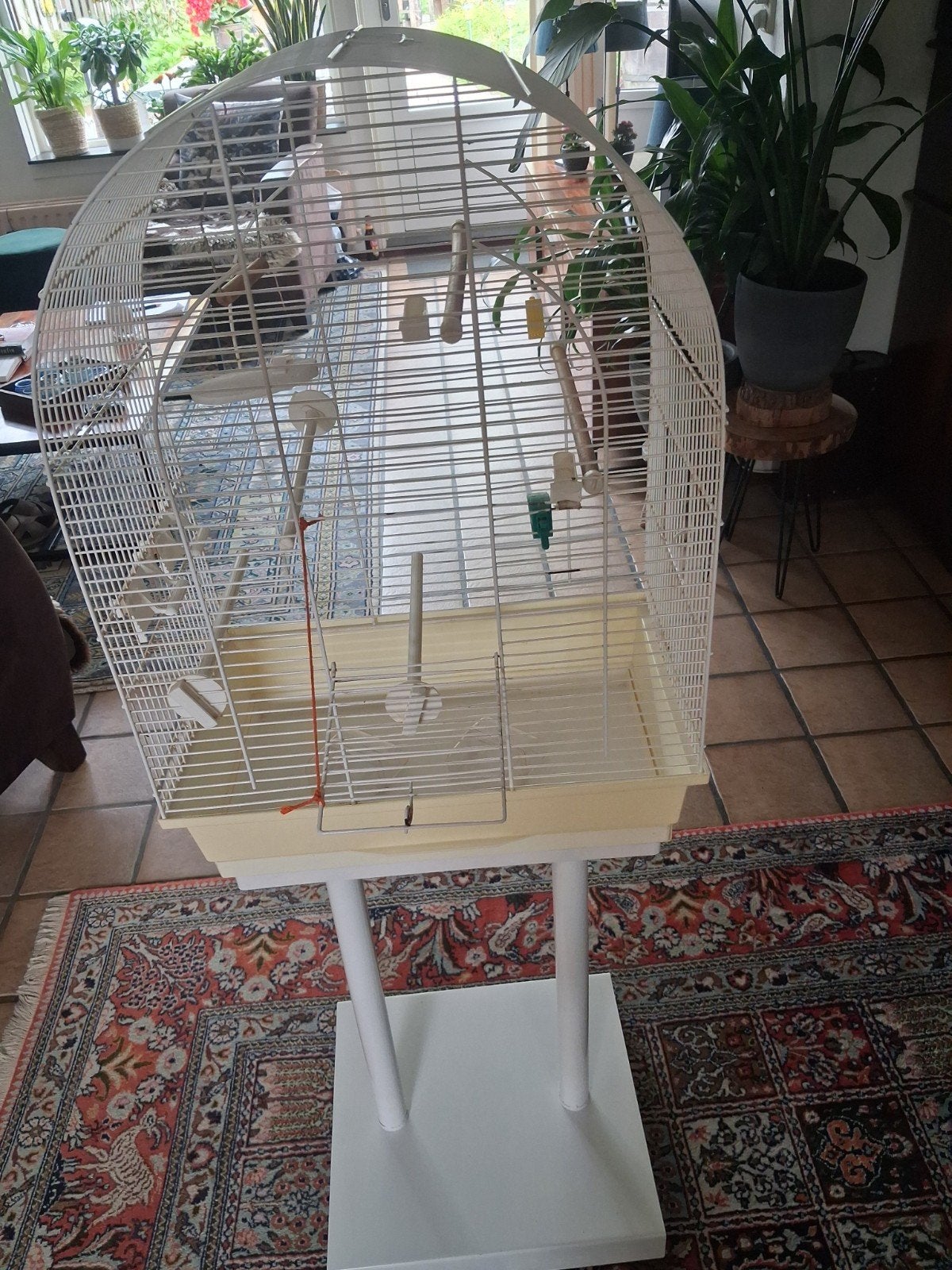 Vogelkooi voor kanarie of wat anders., Dieren en Toebehoren, Vogels | Hokken en Kooien, Ophalen of Verzenden, Metaal, Vogelkooi