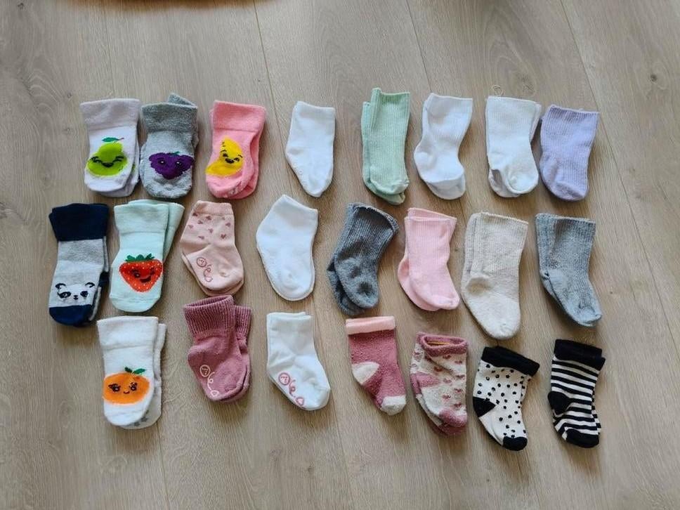 Baby sokken tm 1 jaar, Ophalen, Gebruikt, Jongetje of Meisje, Sokjes