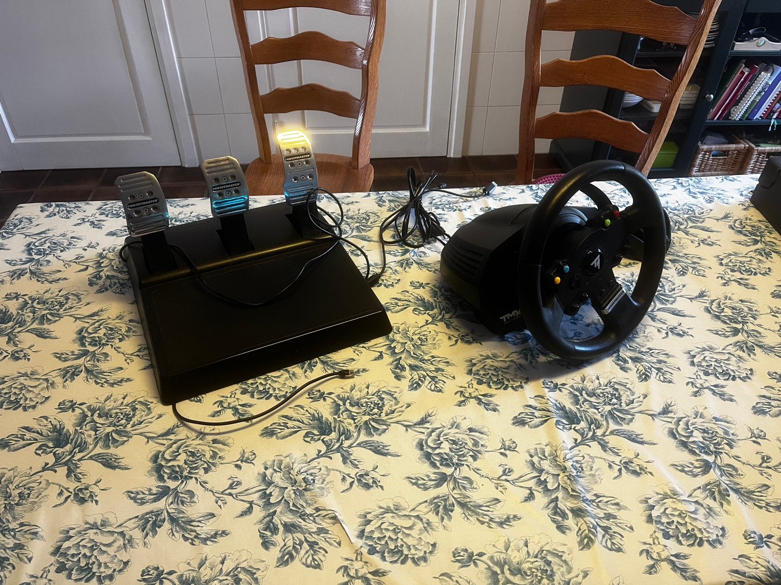 Thrustmaster TMX Pro Force Feedback Stuur + Pedalen, Racestuur, Gebruikt, Force feedback, Ophalen of Verzenden