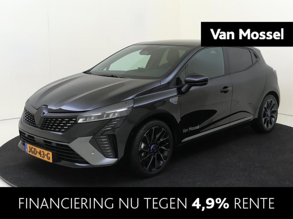 Renault Clio 1.6 E-Tech Full Hybrid 145 PK esprit Alpine Aut, Euro 6, Leder en Stof, Zwart, Origineel Nederlands