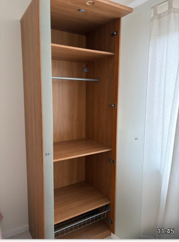 Ikea kasten 4x, Ophalen