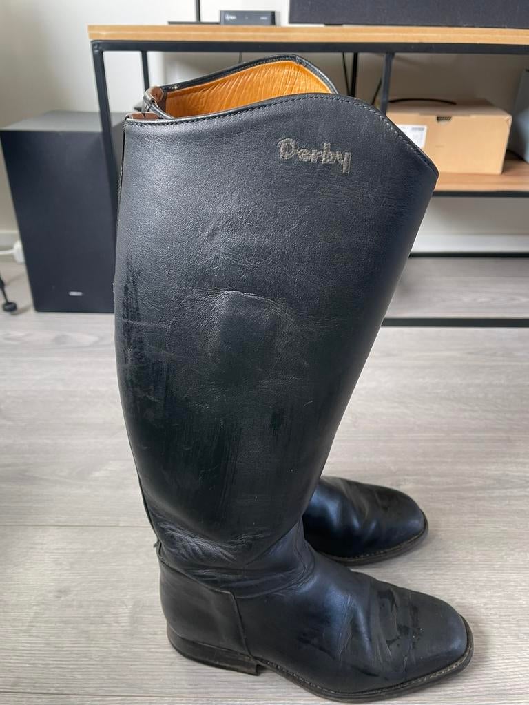 Paardrijlaarzen Derby, Dieren en Toebehoren, Paardrijkleding, Gebruikt, Dressuur, Dames, Ophalen of Verzenden