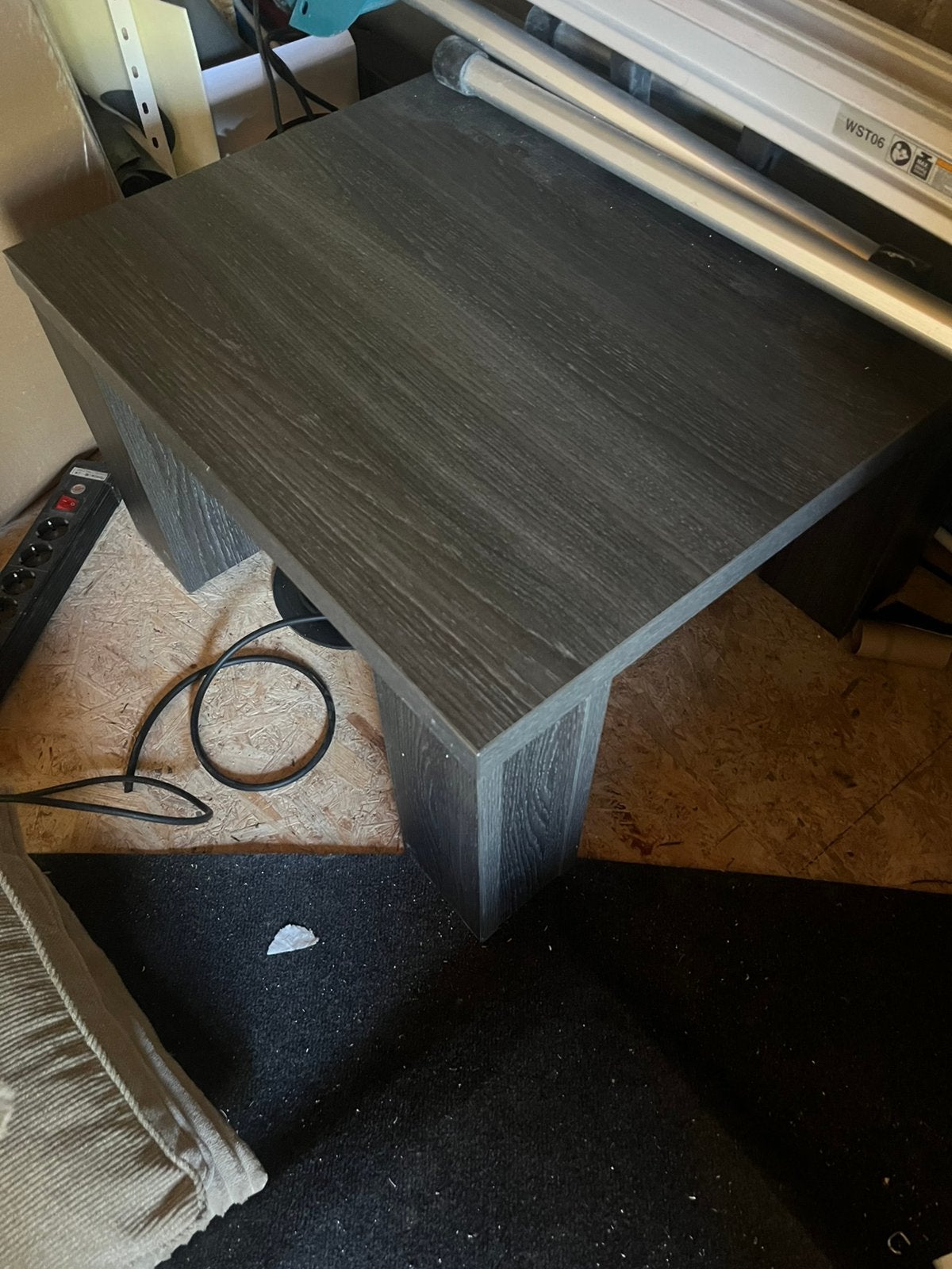 Salon tafel kleine tafel, Ophalen, Zo goed als nieuw, Vierkant, 50 tot 100 cm