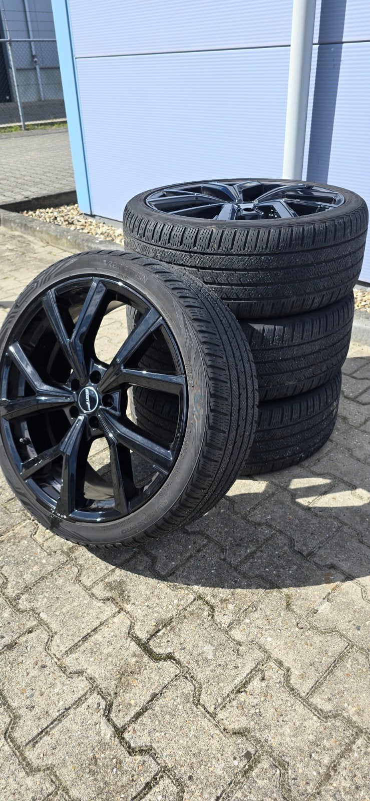 GMP 20 Inch Velgen met 245/35 R 20 All season banden, Ophalen, All Season, Personenwagen, 20 inch