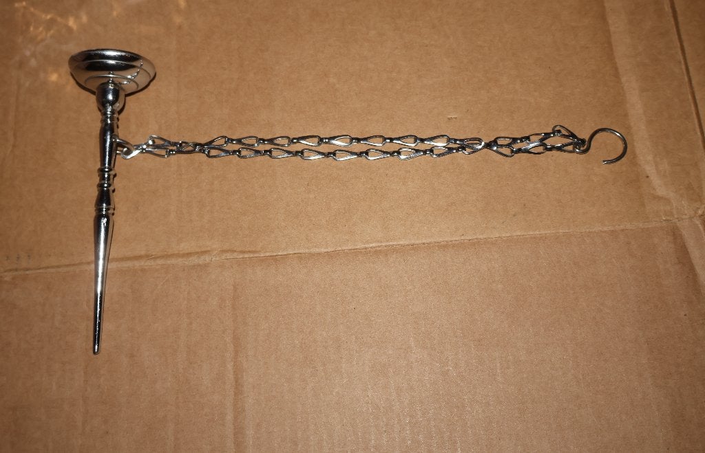 fraaie breischede / breipenhouder, nikkel, Ophalen of Verzenden, Dames